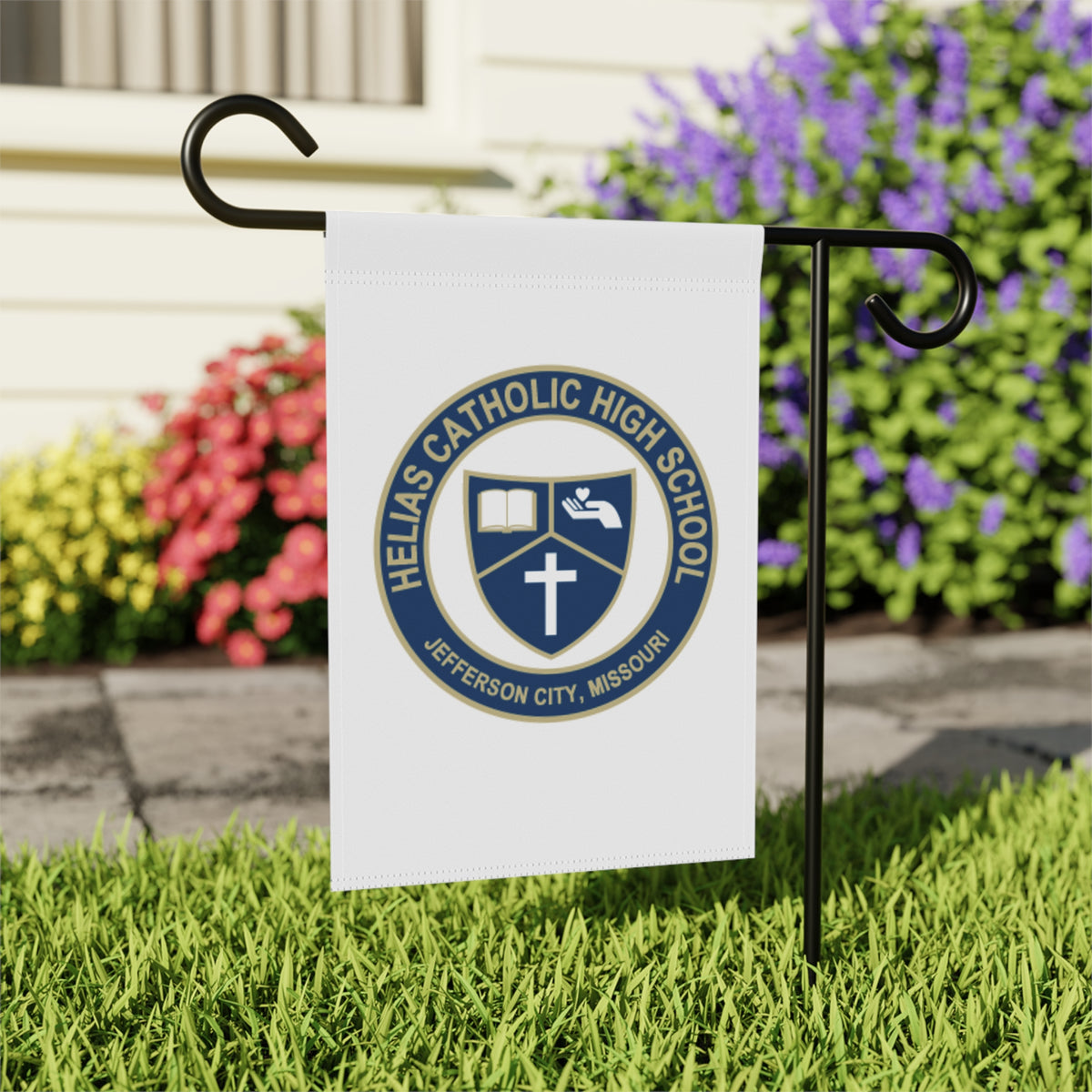 Helias Catholic School - Jefferson City, MO Garden & House Banner – Personalized Faith-Inspired Flag