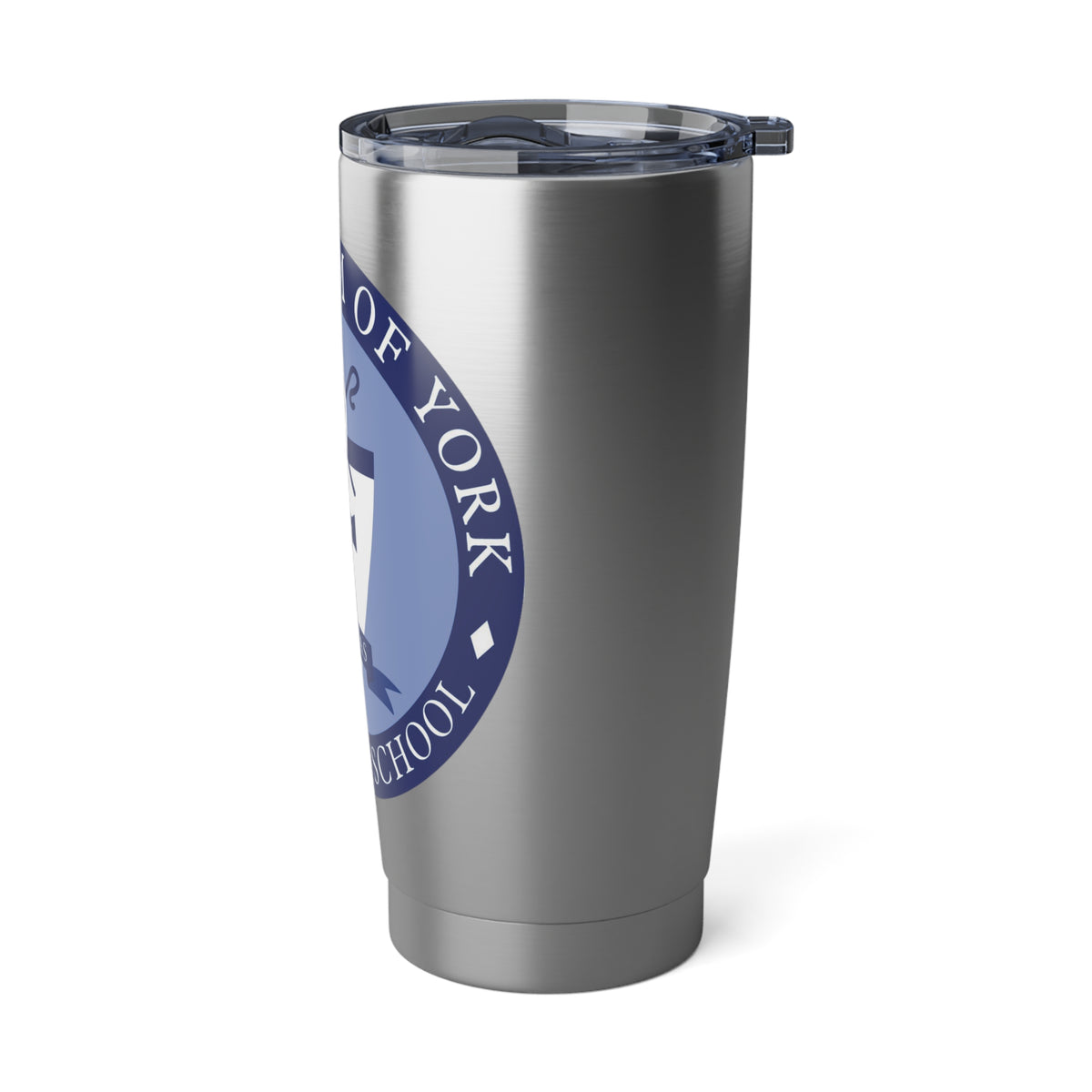 St William of York School - Stafford, VA 20oz Stainless Steel Tumbler – Insulated Travel Mug with School Logo