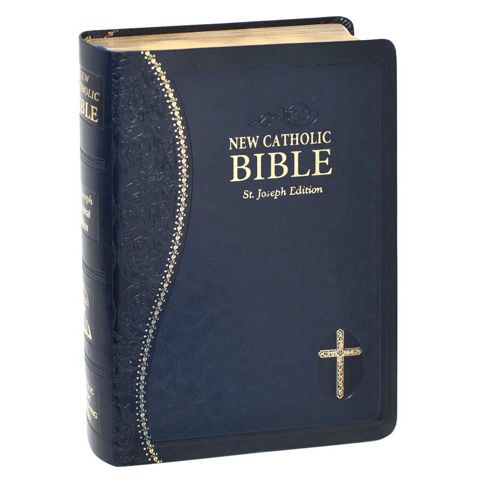 St. Joseph New Catholic Bible Personal Size - BLUE