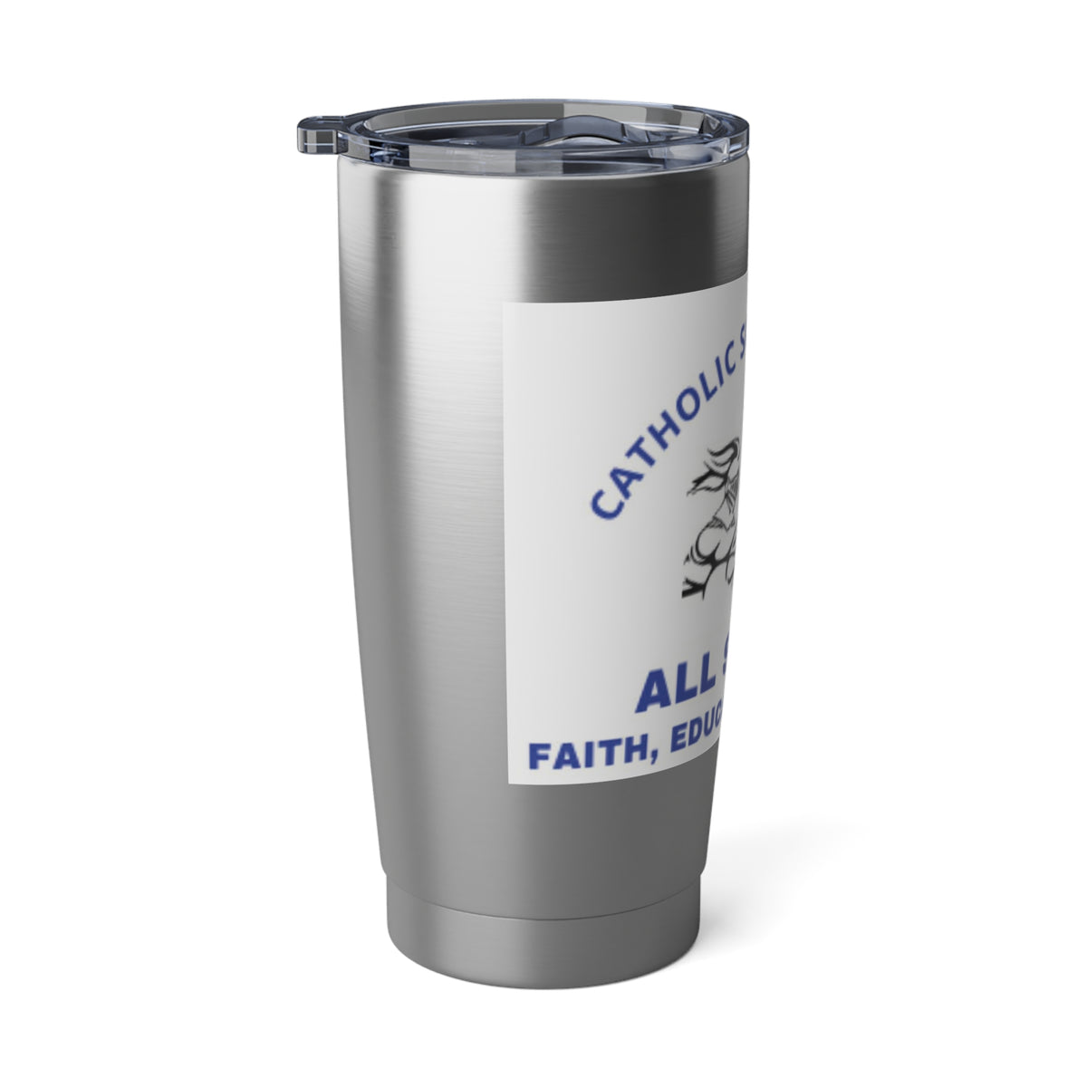 All Saints Catholic School - Cresson, PA   20oz Stainless Steel Tumbler – Insulated Travel Mug with School Logo