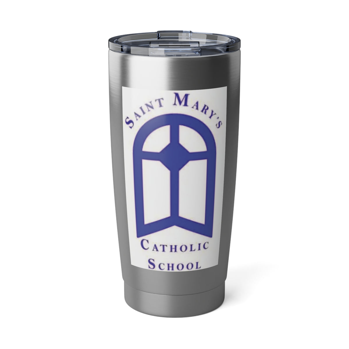 St Mary's Catholic School - Richmond, VA  20oz Stainless Steel Tumbler – Insulated Travel Mug with School Logo