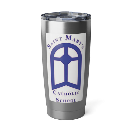 St Mary's Catholic School - Richmond, VA  20oz Stainless Steel Tumbler – Insulated Travel Mug with School Logo