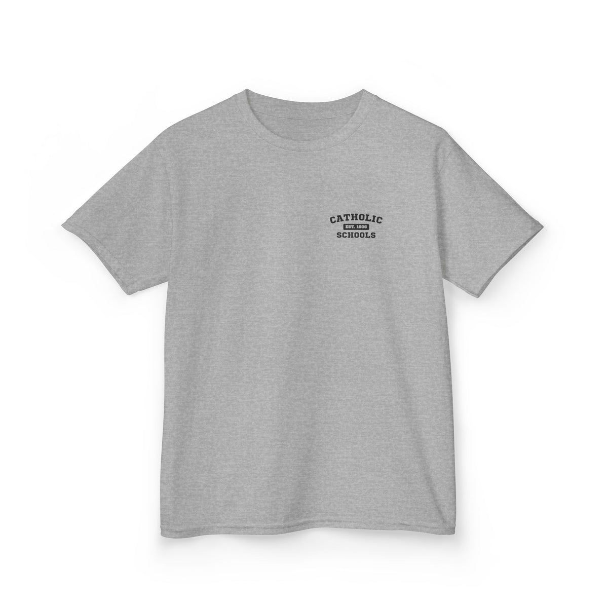 Catholic Schools Est. 1606 Kids T-Shirt – "I Didn't Choose the Plaid Life, The Plaid Life Chose Me" (Catholic Schools Series)