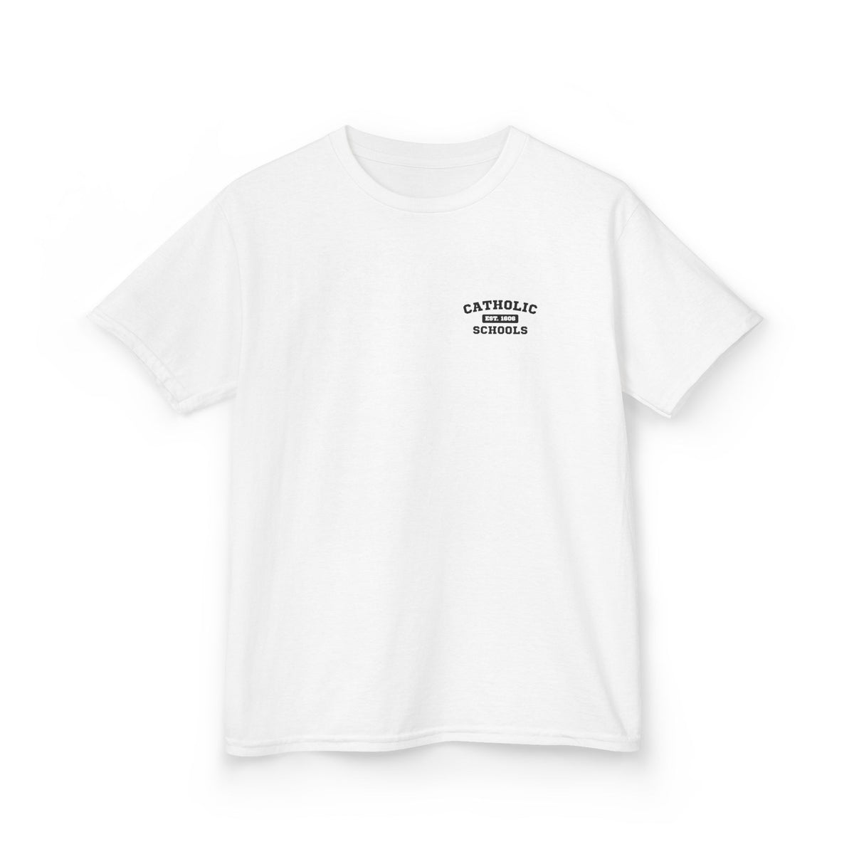 Kids "Catholic School Facts" T-Shirt – Fun Educational Youth Tee Celebrating Catholic Excellence