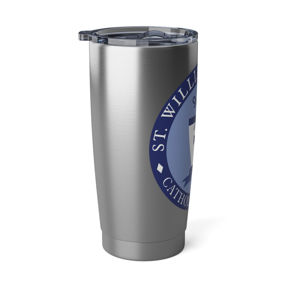 St William of York School - Stafford, VA  20oz Stainless Steel Tumbler – Insulated Travel Mug with School Logo