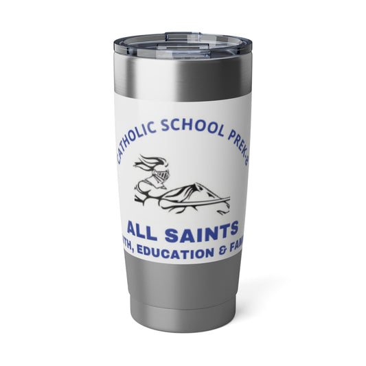 All Saints Catholic School - Cresson, PA   20oz Stainless Steel Tumbler – Insulated Travel Mug with School Logo