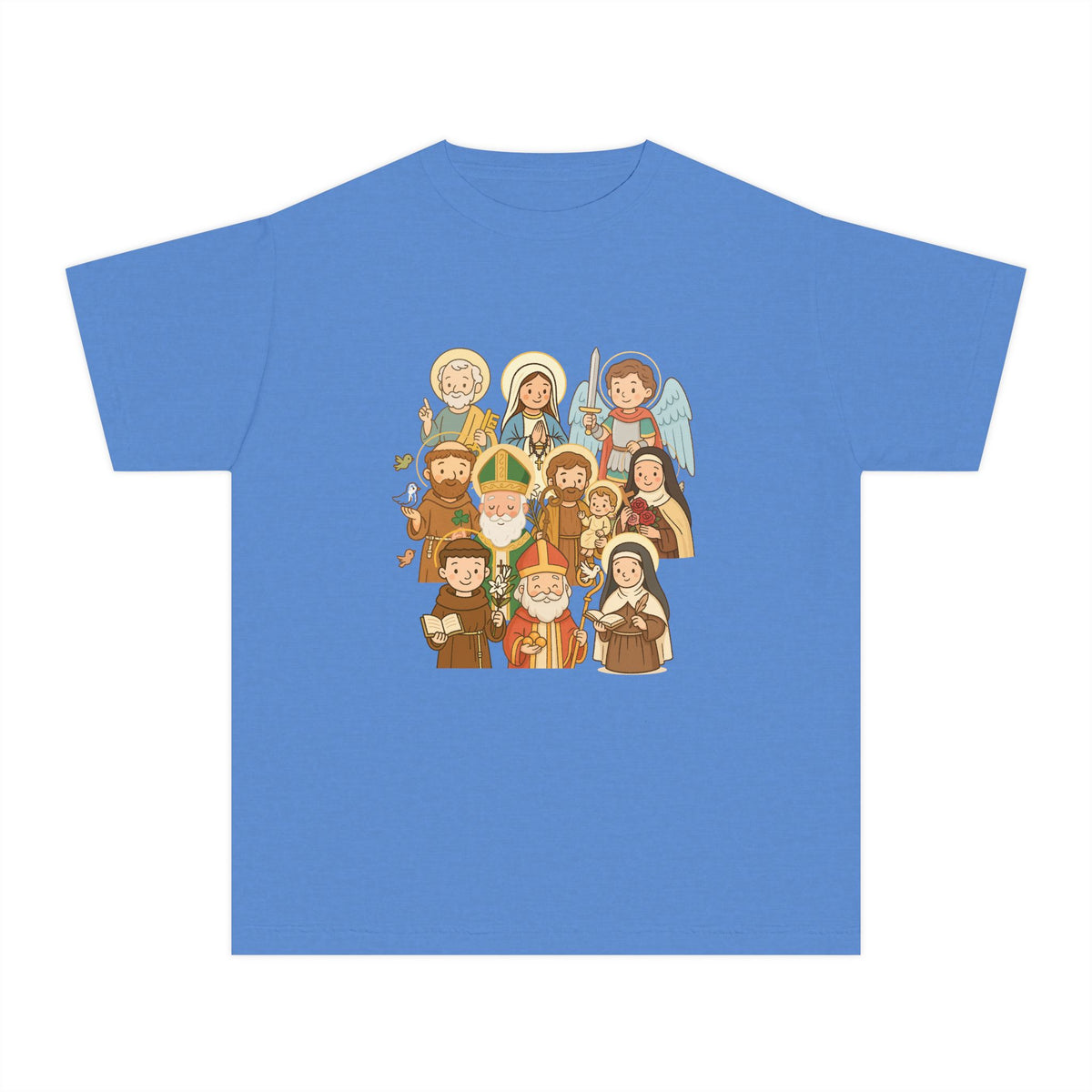 Youth All Saints Day Midweight Christian Tee