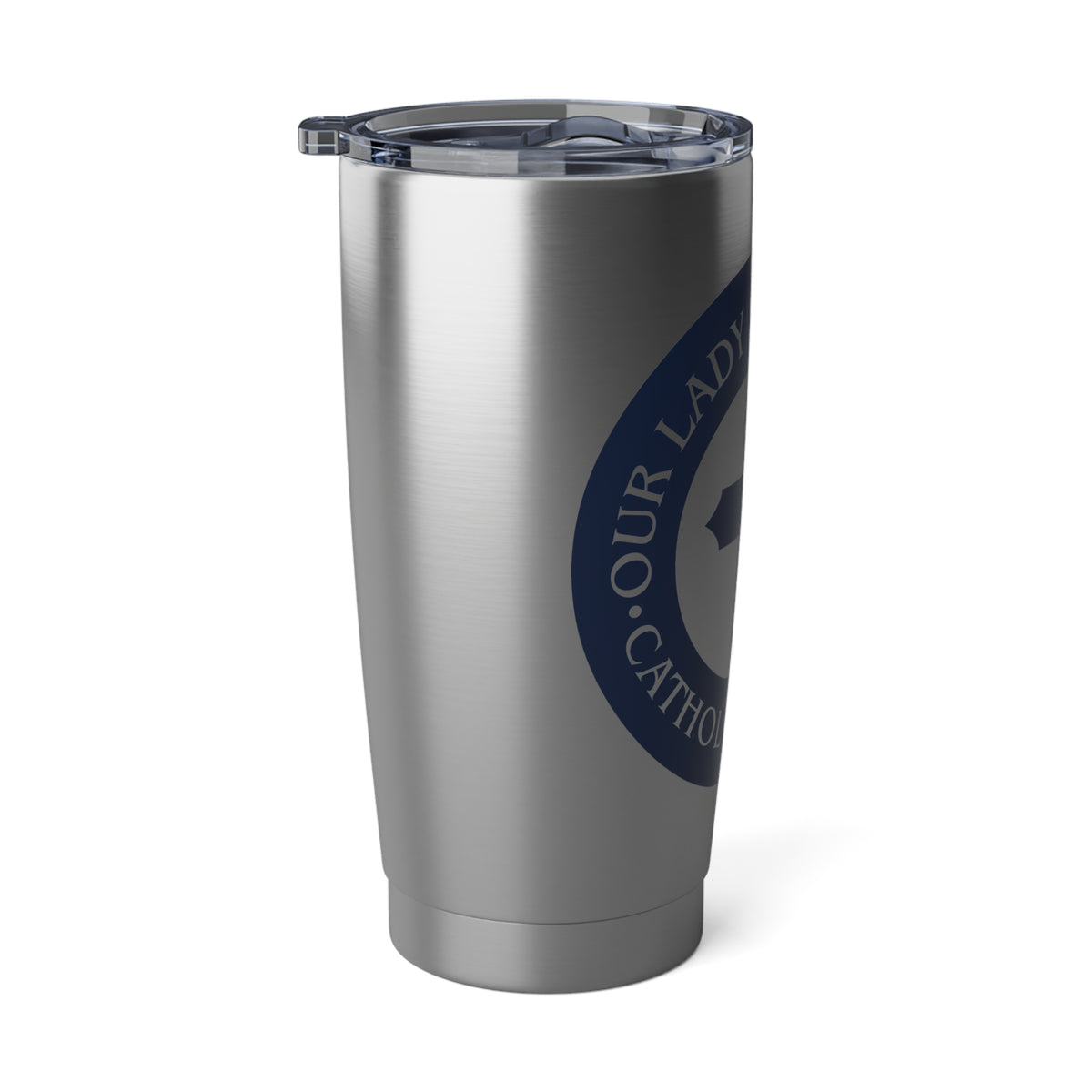 Our Lady of Lourdes School - Richmond, VA  20oz Stainless Steel Tumbler – Insulated Travel Mug with School Logo