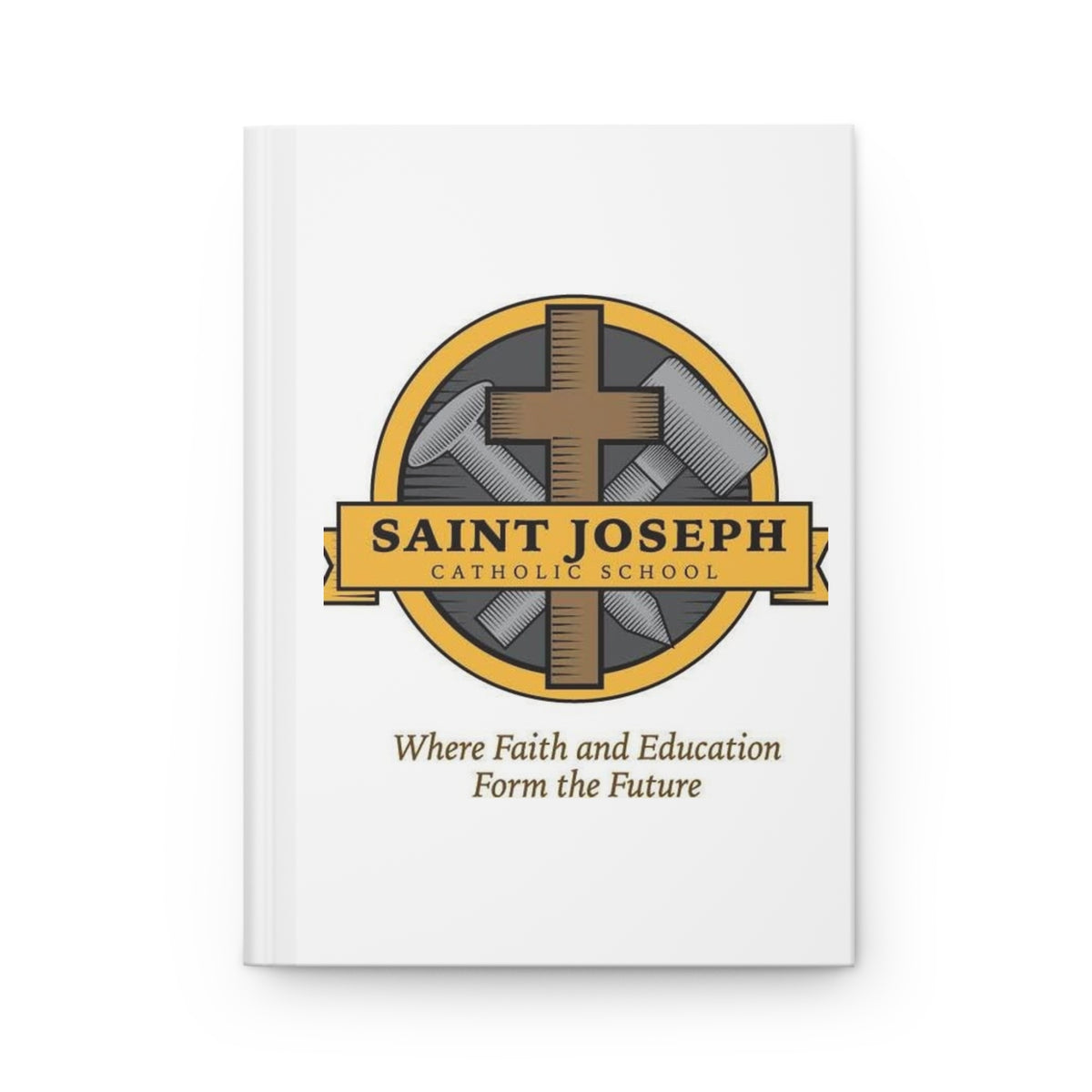 St Joseph School - Monroeville, OH Custom Hardcover Journal – Matte Finish Notebook with School Logo