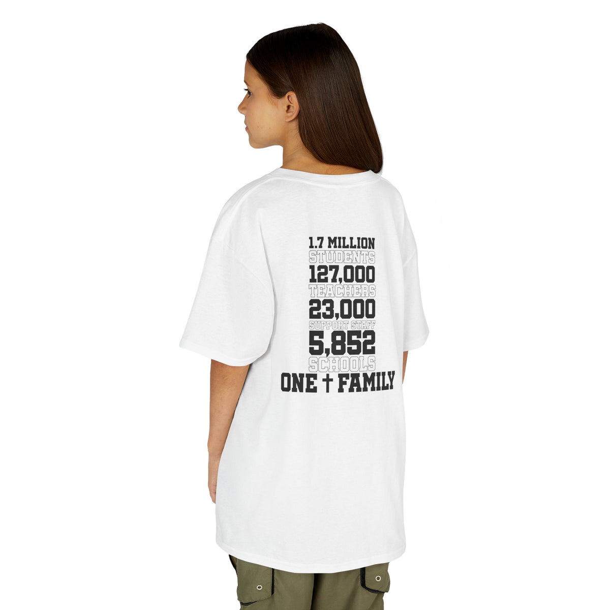 Kids "Catholic School Facts" T-Shirt – Fun Educational Youth Tee Celebrating Catholic Excellence