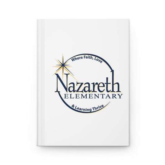 Nazareth Elementary SchooI - Rochester, NY Custom Hardcover Journal – Matte Finish Notebook with School Logo