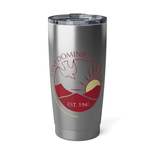 Saint Dominic Vagabond 20oz Tumbler - Sunrise Mountain Logo, Est. 1945