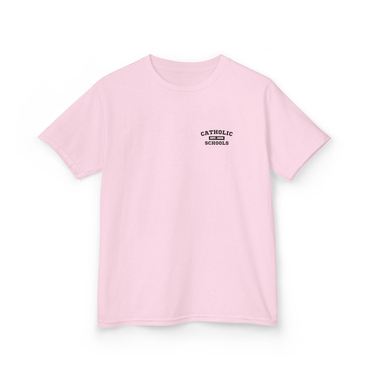 Catholic Schools Est. 1606 Kids T-Shirt – "I Didn't Choose the Plaid Life, The Plaid Life Chose Me" (Catholic Schools Series)
