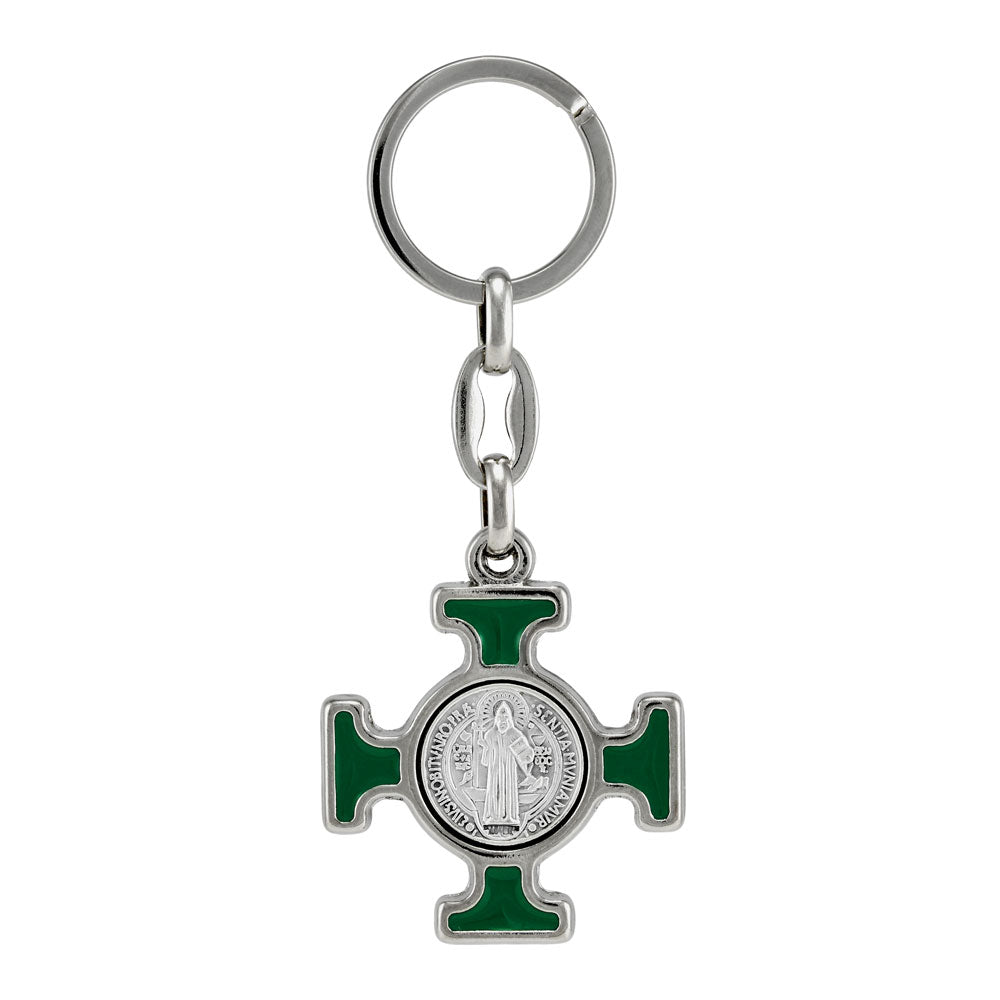 Celtic Cross Keychain St Benedict