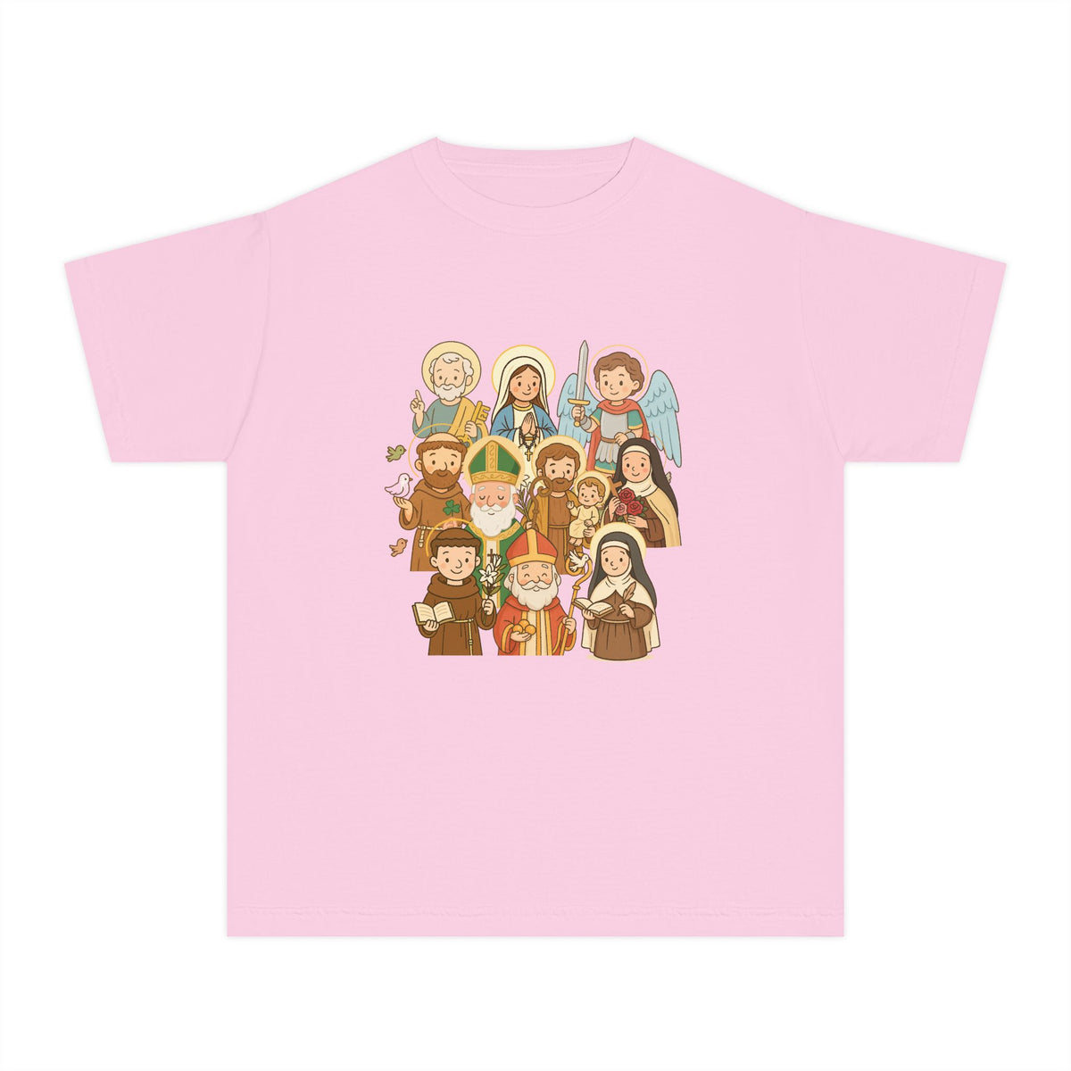 Youth All Saints Day Midweight Christian Tee